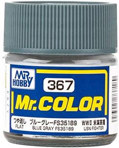 C367  краска 10мл  Blue Gray FS35189 (Flat)