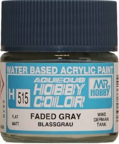H515  краска  10мл  FADED GREY WWII GERMAN TANK