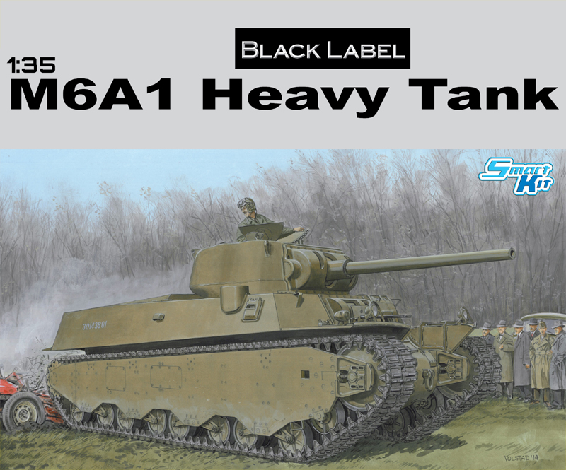 6789  техника и вооружение  M6A1 Heavy Tank  (1:35)