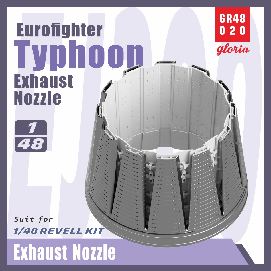 GR48020  дополнения из смолы  Eurofighter Typhoon Exhaust Nozzle  (1:48)