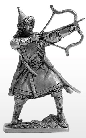 Horde-02  миниатюра  Монгольский лучник, 13век