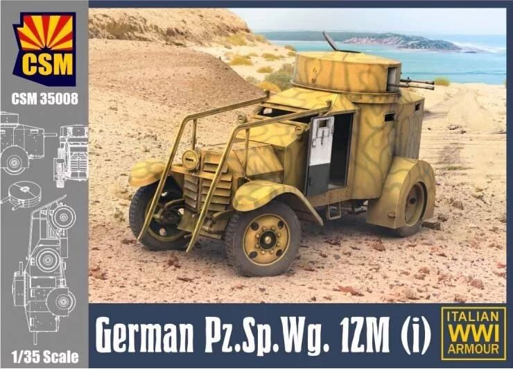 CSM35008  техника и вооружение  German Pz.Sp.Wg. 1ZM(i)  (1:35)