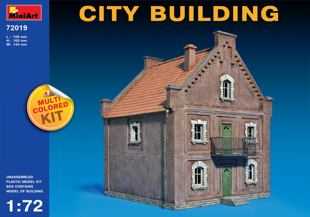 72019  наборы для диорам  CITY BUILDING  (1:72)