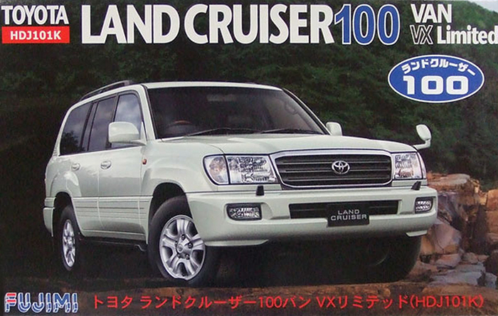 03804  автомобили и мотоциклы  Toyota Land Cruiser 100VX  (1:24)