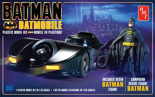 1107  автомобили и мотоциклы  Batman 1989 Batmobile and Batman figure  (1:25)