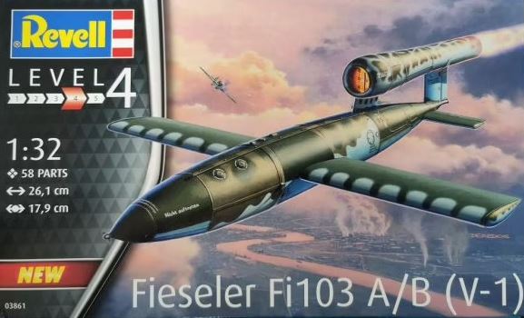 03861  авиация  Fieseler Fi 103 A/B (V-1)  (1:32)
