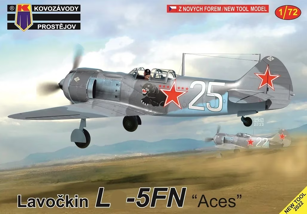 KPM0360  авиация  Lavochkin L@-5FN 'Aces'  (1:72)