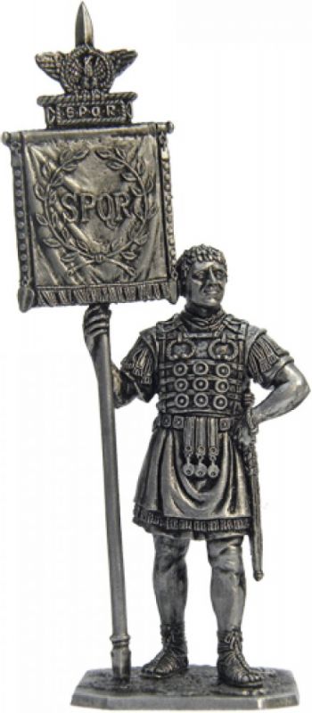 272 M  миниатюра  Римский знаменосец, 1-2 вв до н.э.