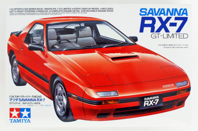 24060  автомобили и мотоциклы  Mazda RX-7 Savanna GT Limited  (1:24)