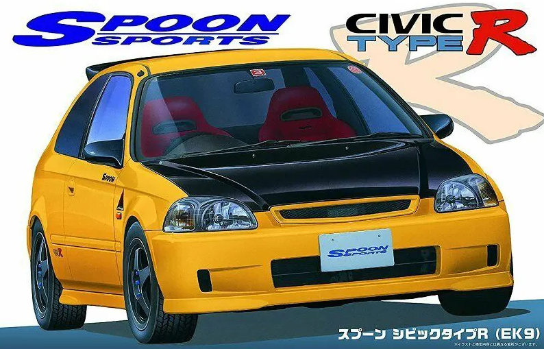 04635  автомобили и мотоциклы  Spoon Civic Type R (EK9)  (1:24)