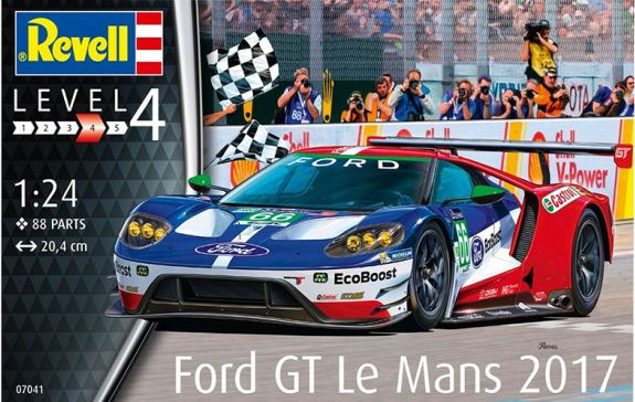 07041  автомобили и мотоциклы  Ford GT Le Mans 2017  (1:24)