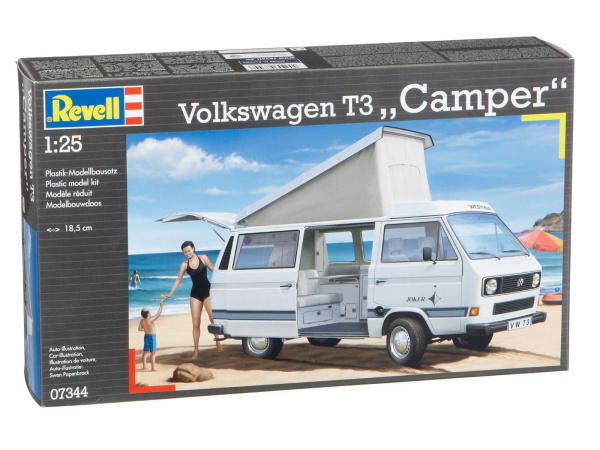 07344  автомобили и мотоциклы  VW T3 "Camper"  (1:25)