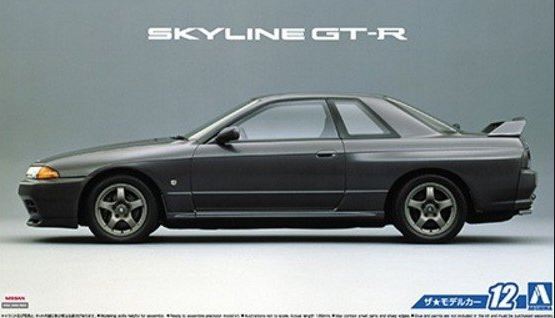 05163  автомобили и мотоциклы  Nissan BNR32 Skyline GT-R '89  (1:24)