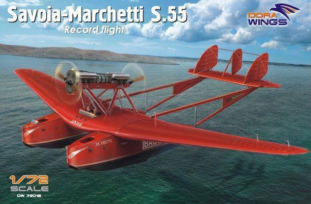 DW72015  авиация  Savoia-Marchetti S.55 "рекордные полеты"  (1:72)