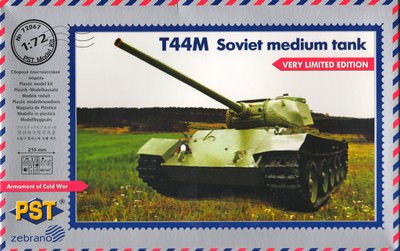 72067  техника и вооружение  Т-44М (1:72)