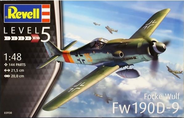 03930  авиация  Focke Wulf Fw190 D-9  (1:48)