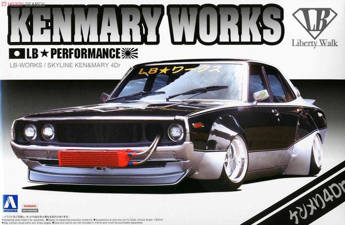 00982  автомобили и мотоциклы  LB Works Kenmary 4Dr  (1:24)