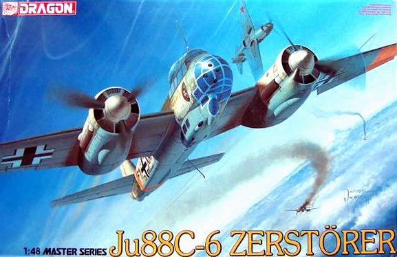 5536  авиация  Ju88C-6 Zerstorer (1:48)