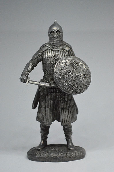 EK-75-06  миниатюра  Восточный воин 14 век