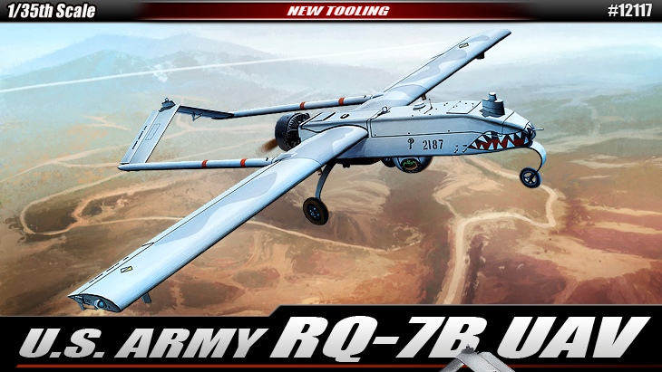 12117  авиация  U.S. ARMY RQ-7B UAV  (1:35)