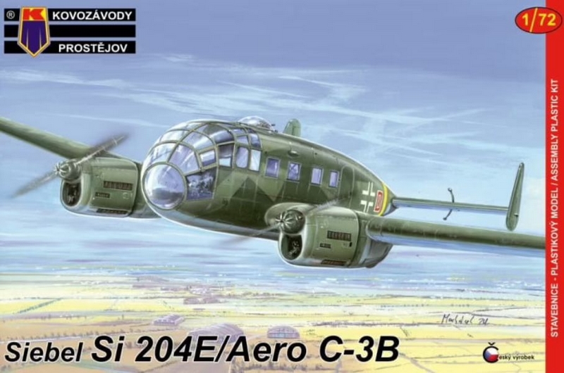 KPM0059  авиация  Sibel Si-204E/C-3B  (1:72)