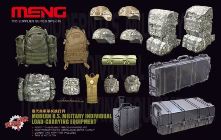 SPS-015  наборы для диорам  Modern U.S. Military Individual Load-Carrying Equipment  (1:35)
