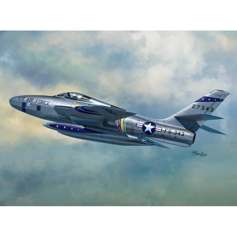 72116  авиация  RF-84F Thunderflash  (1:72)