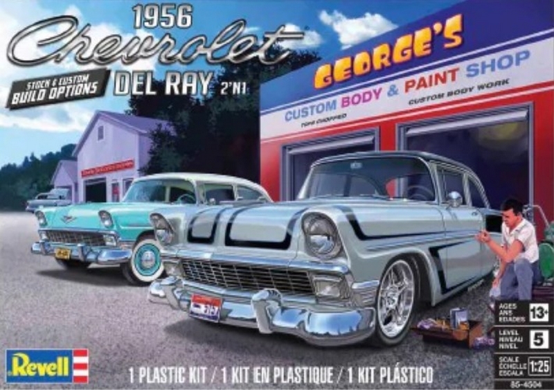14504  автомобили и мотоциклы  Chevy Del Ray 1951  (1:24)