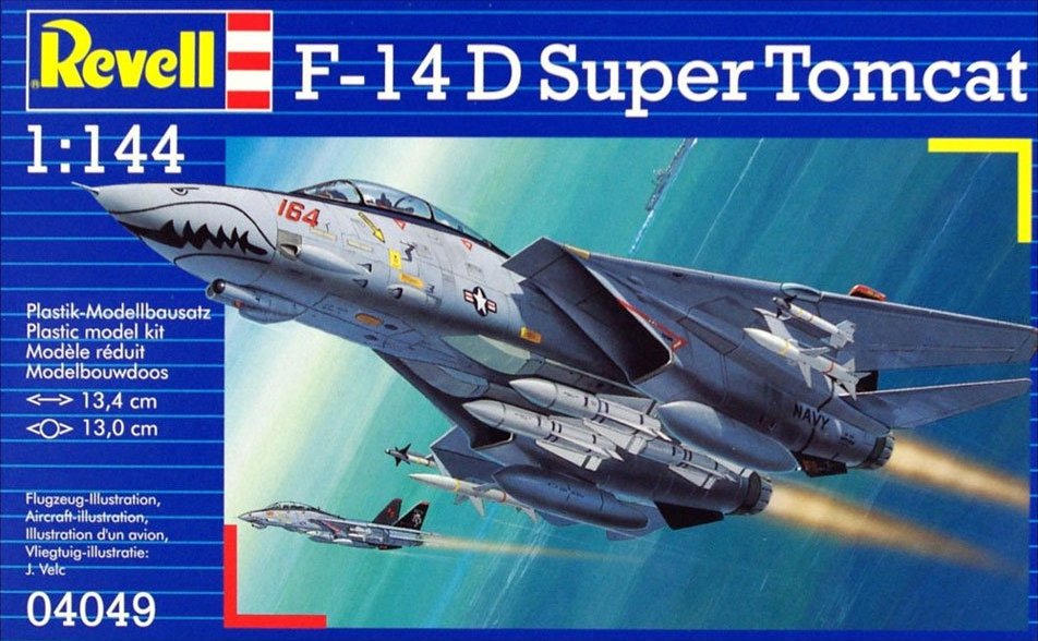 04049  авиация  F-14D "Супер Томкэт" (1:144)