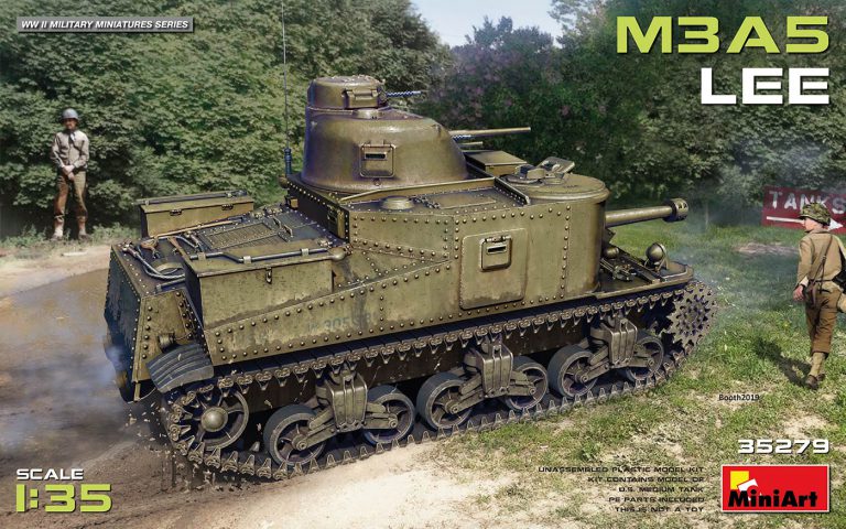 35279  техника и вооружение  M3A5 LEE  (1:35)