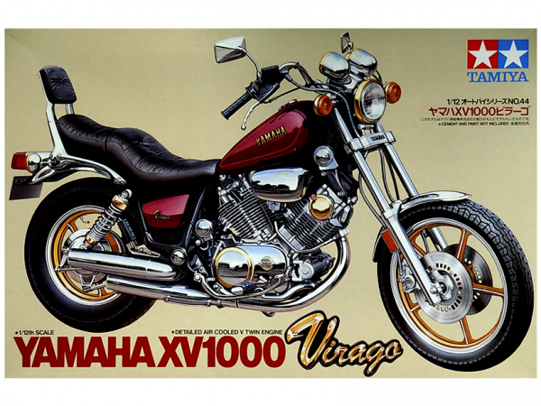 14044  автомобили и мотоциклы  Yamaha Virago XV1000 (1:12)