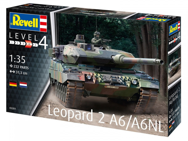 03281  техника и вооружение  Leopard 2 A6/A6NL  (1:35)