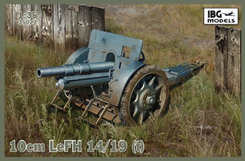 35027IBG  техника и вооружение  10cm LeFH 14/19(t)  (1:35)