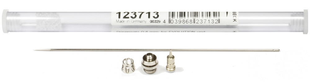 HS-123713  аэрография  Распылительный комплект 0.4mm Nozzle Set