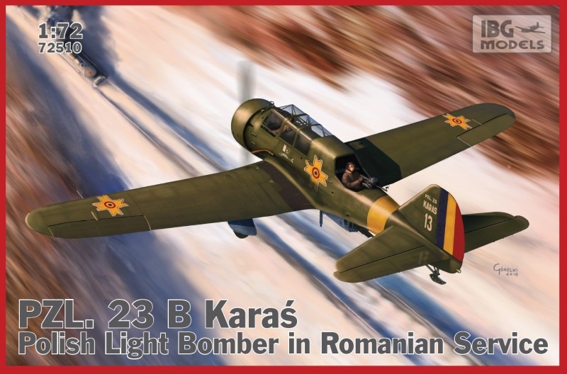 72510IBG  авиация  PZL.23B Karas Romanian service  (1:72)