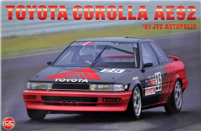 PN24025  автомобили и мотоциклы  Toyota Corolla AE92 JTC 1991 Autopolis  (1:24)