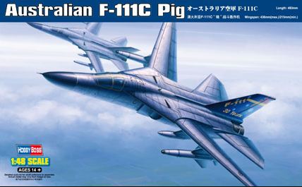 80349  авиация  Australian F-111C Pig  (1:48)