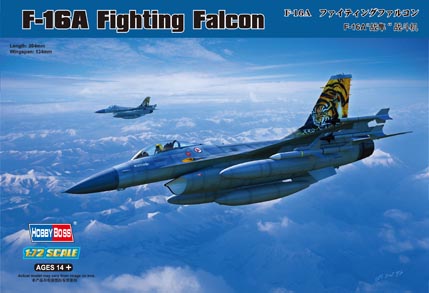 80272  авиация  F-16A Fighting Falcon  (1:72)
