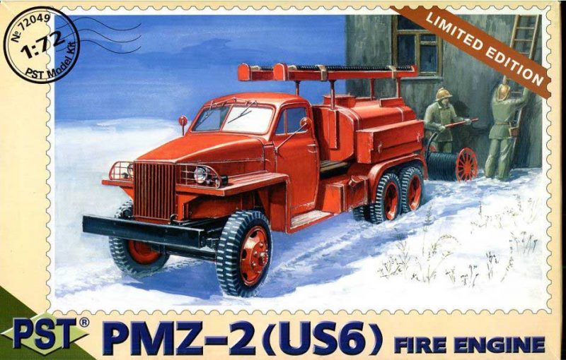 72049  техника и вооружение  PMZ-2 (US6) Fire Engine (1:72)