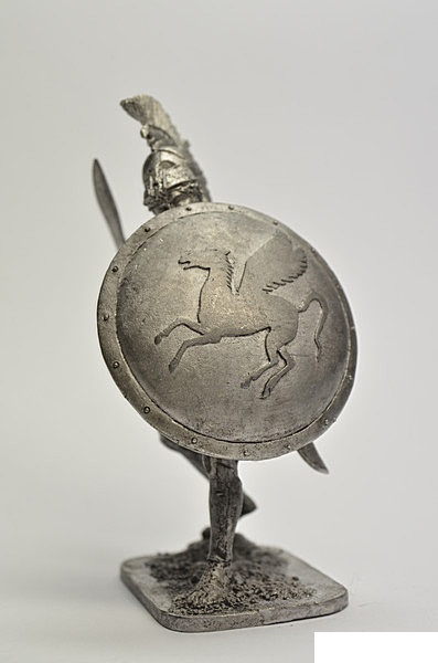 54-30  миниатюра  Греческий гоплит 5 век до н.э.