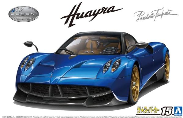 06238  автомобили и мотоциклы  Pagani Huayra Pachetto Tempesta  (1:24)