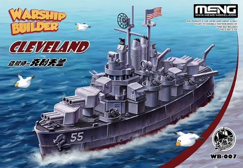 WB-007  флот  Warship Builder USS Cleveland