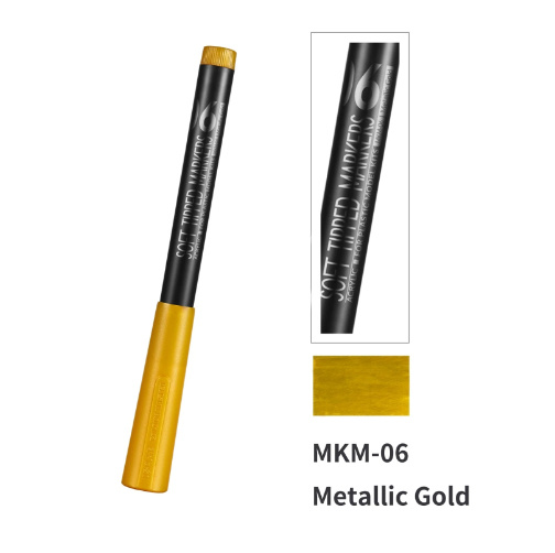 MKM-06  краска  Маркер золотой металлик