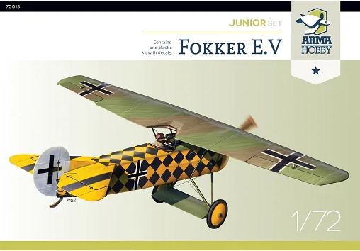 70013  авиация  Fokker E.V  (1:72)