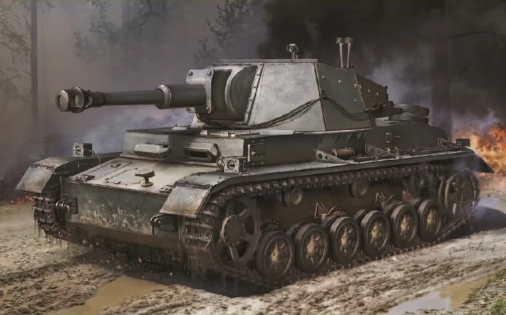 6982  техника и вооружение  Pz.Sfl.IVb 10.5cm le.FH.18/1 Sd.Kfz.165/1 Ausf.A  (1:35)