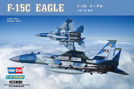 80270  авиация  F-15C Eagle  (1:72)