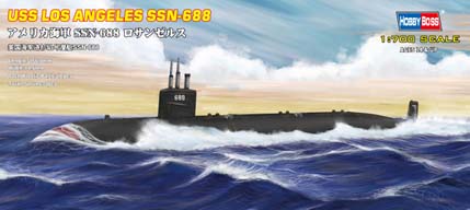 87014  флот  USS Los Angeles SSN-688  (1:700)