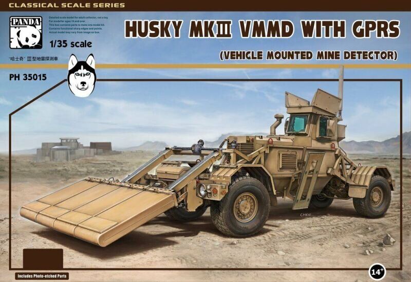 PH35015  техника и вооружение  Бронеавтомобиль Husky Mk.III VMMD with GPRS  (1:35)
