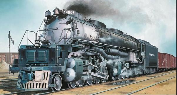 02165  техника и вооружение   Big Boy Locomotive  (1:87)
