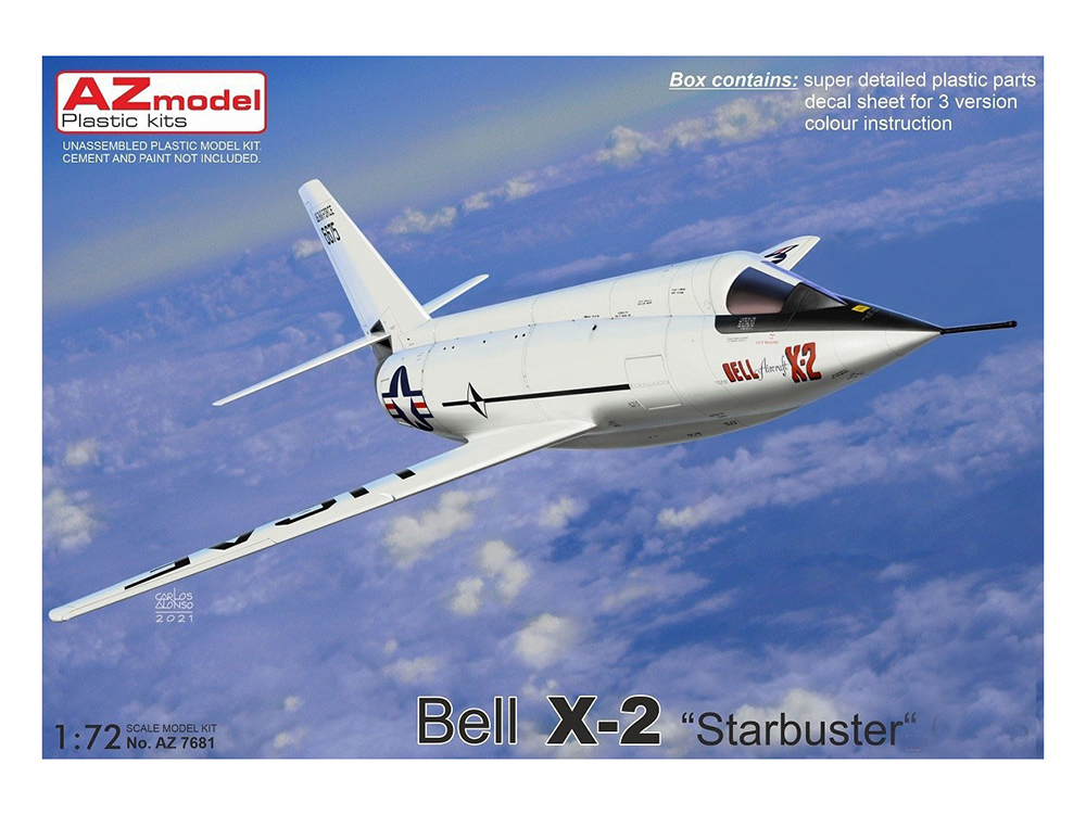 AZ7681  авиация  Bell X-2 „Starbuster“ 6675  (1:72)